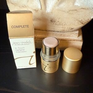 Jane Iredale In Touch Highlighter Complete Cream to Powder Mineral Makeup 0.14oz